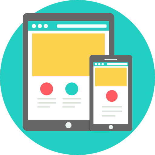 Illustration of mobile devices