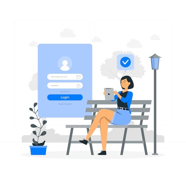 Illustration representing privacy and data protection